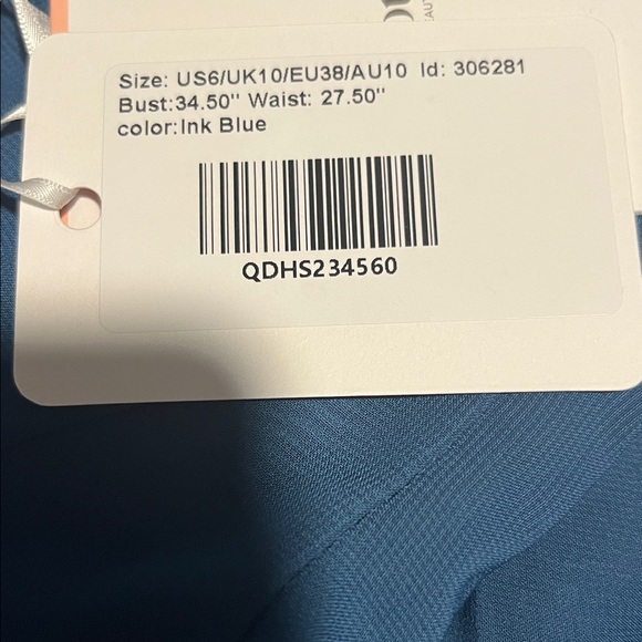 JJ’s House Blue Women's Dress - Picture 2 of 4